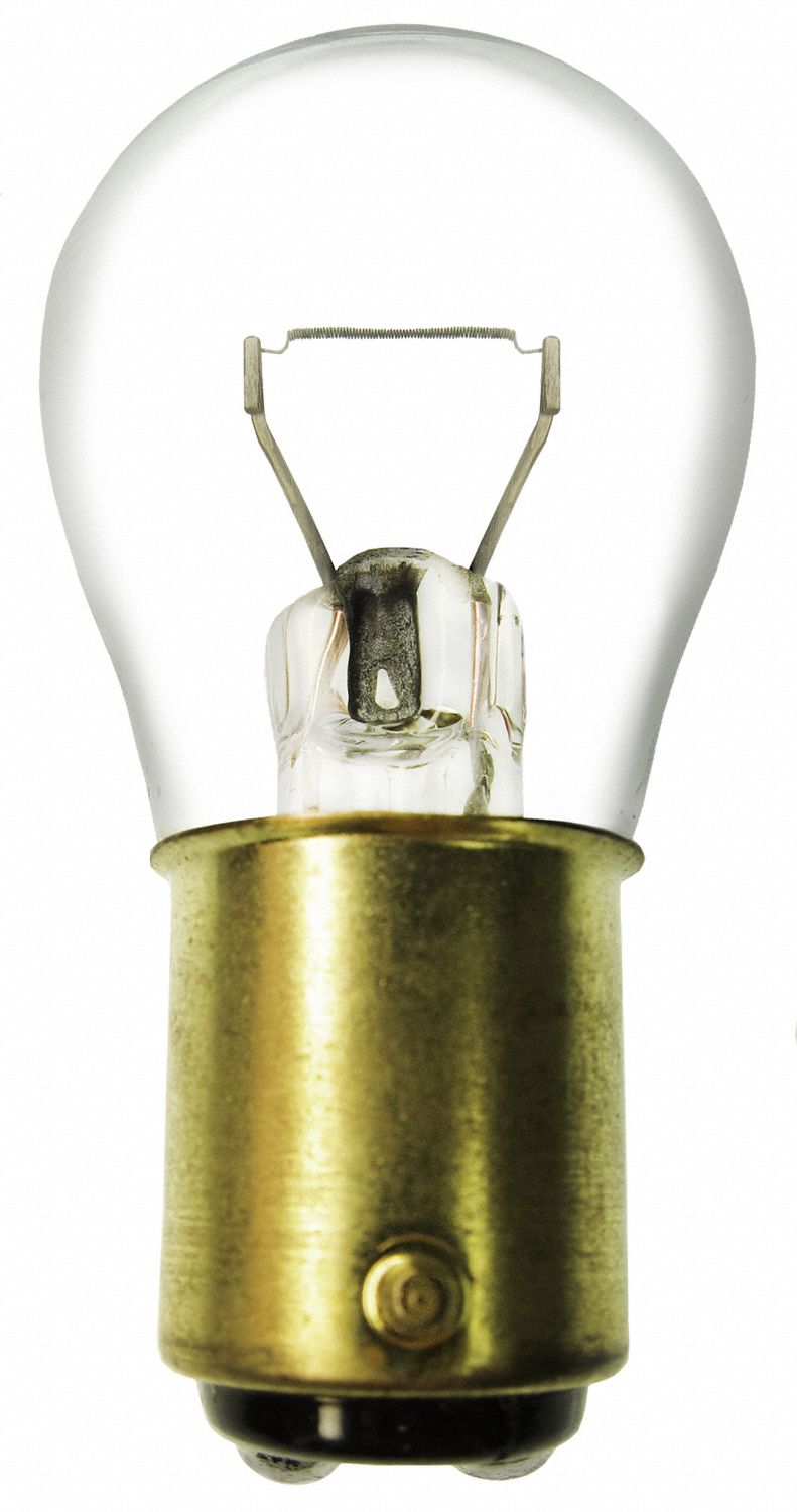 AMPOULE INCANDESCENTE MINIATURE, DOUBLE CONTACT INDEX (BAY15D), (S) SIGNE, S8, 1612, 5,4VCA
