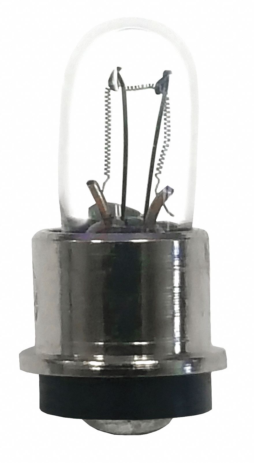 AMPOULE À INCANDESCENCE MINIATURE, BRIDE MIDGET (F3-6), TUBULAIRE, T1, 6839, 28VCA, BLANC