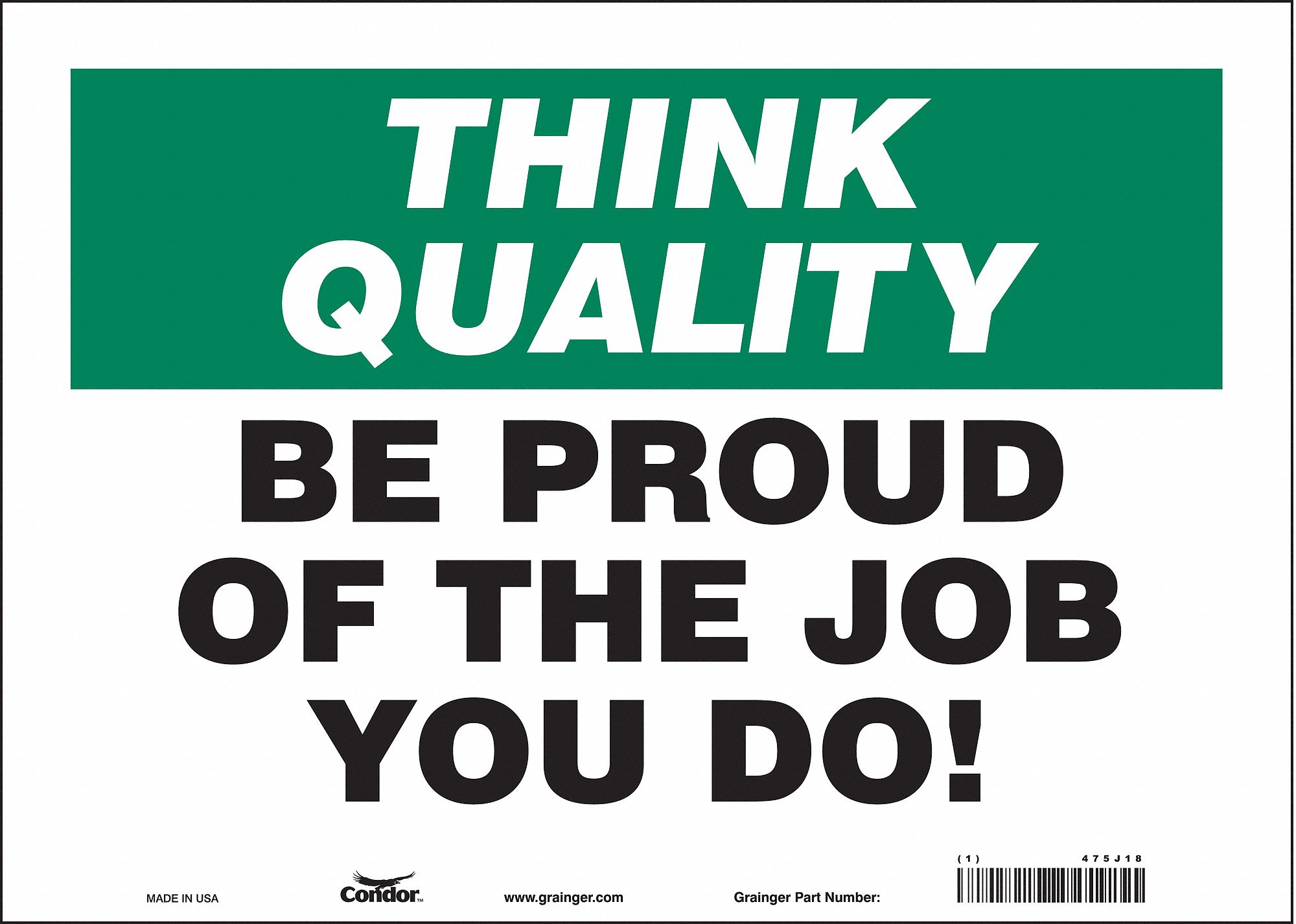 Safety Sign: Vinyl, Adhesive Sign Mounting, 10 in x 14 in Nominal Sign Size, Not Retroreflective