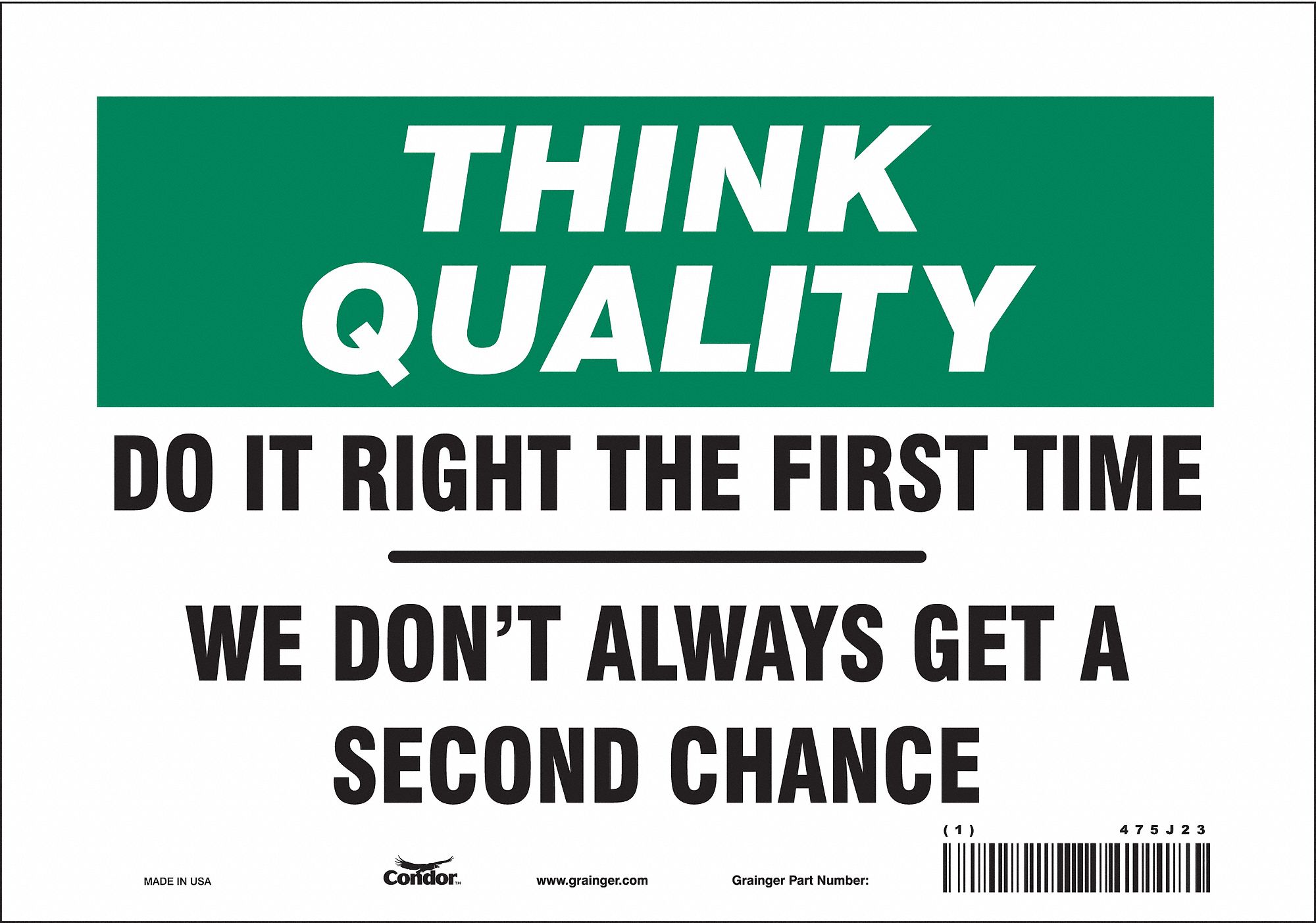 Safety Sign: Vinyl, Adhesive Sign Mounting, 7 in x 10 in Nominal Sign Size, Not Retroreflective