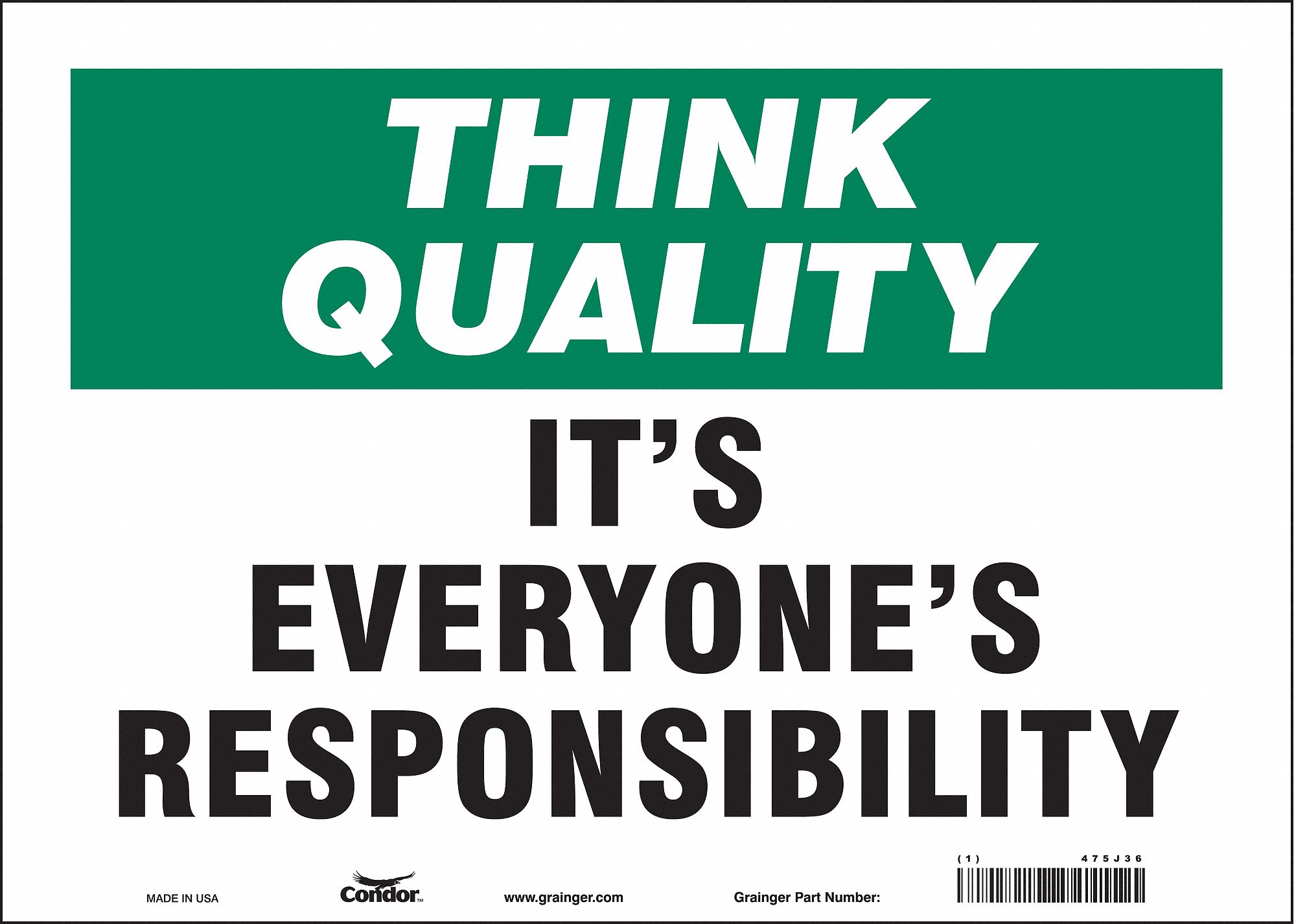 Safety Sign: Vinyl, Adhesive Sign Mounting, 10 in x 14 in Nominal Sign Size, Not Retroreflective