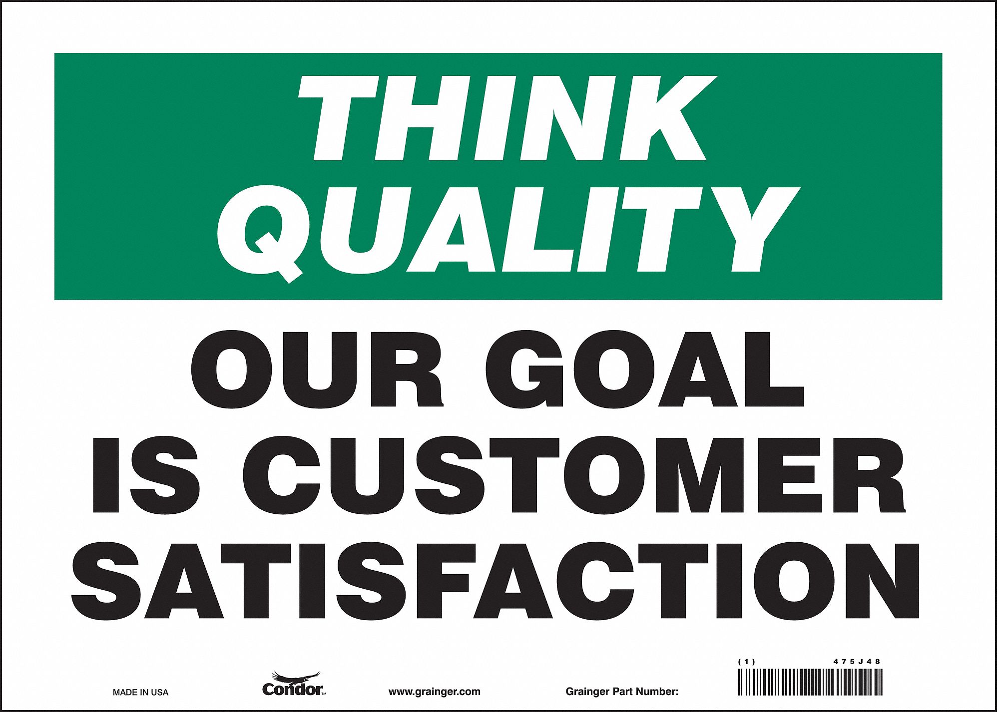 Safety Sign: Vinyl, Adhesive Sign Mounting, 10 in x 14 in Nominal Sign Size, Not Retroreflective