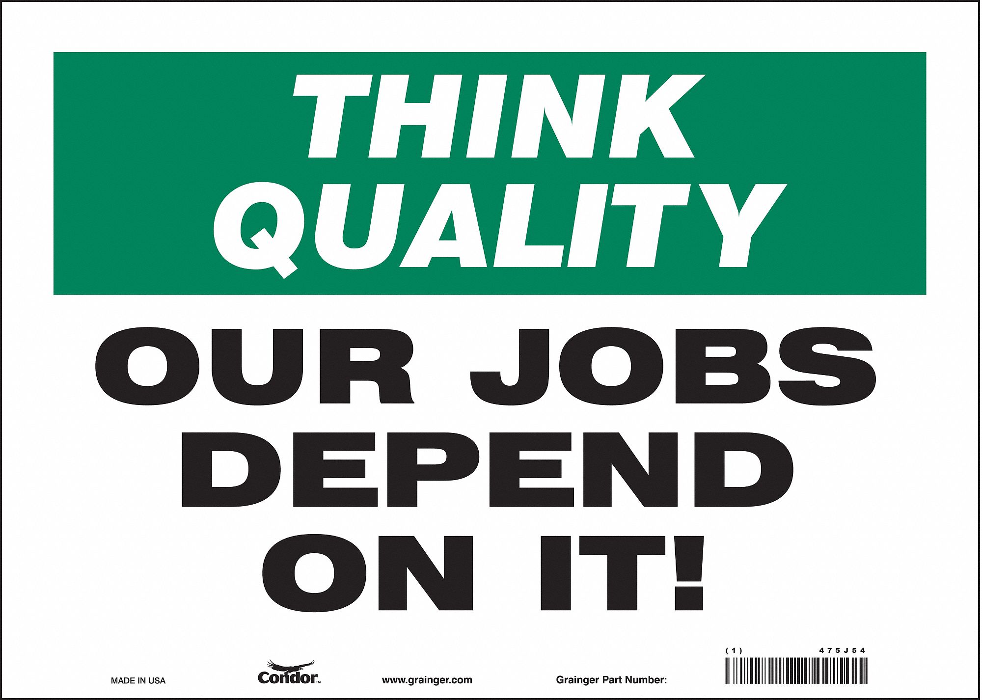 Safety Sign: Vinyl, Adhesive Sign Mounting, 10 in x 14 in Nominal Sign Size, Not Retroreflective