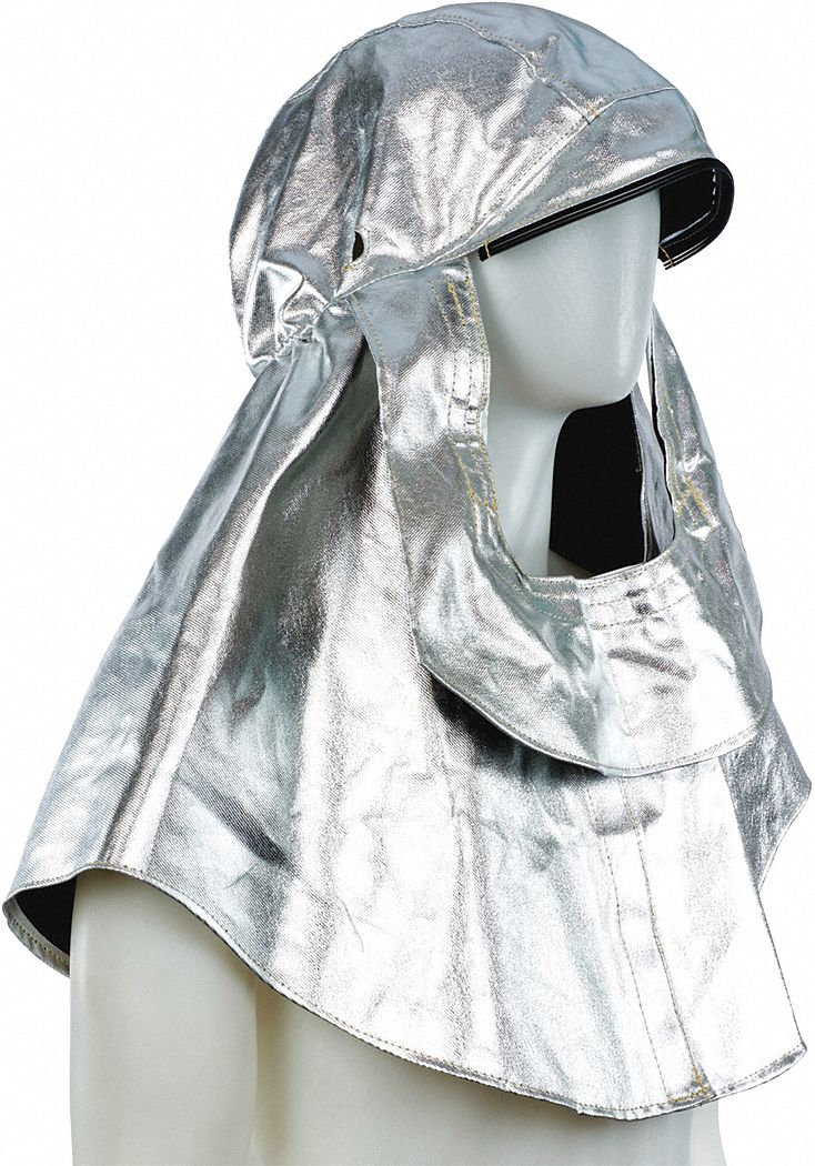 RADIANT HEAT COVER, FOR USE W M-SERIES HELMET, ONE SIZE, ALUMINIZED FABRIC