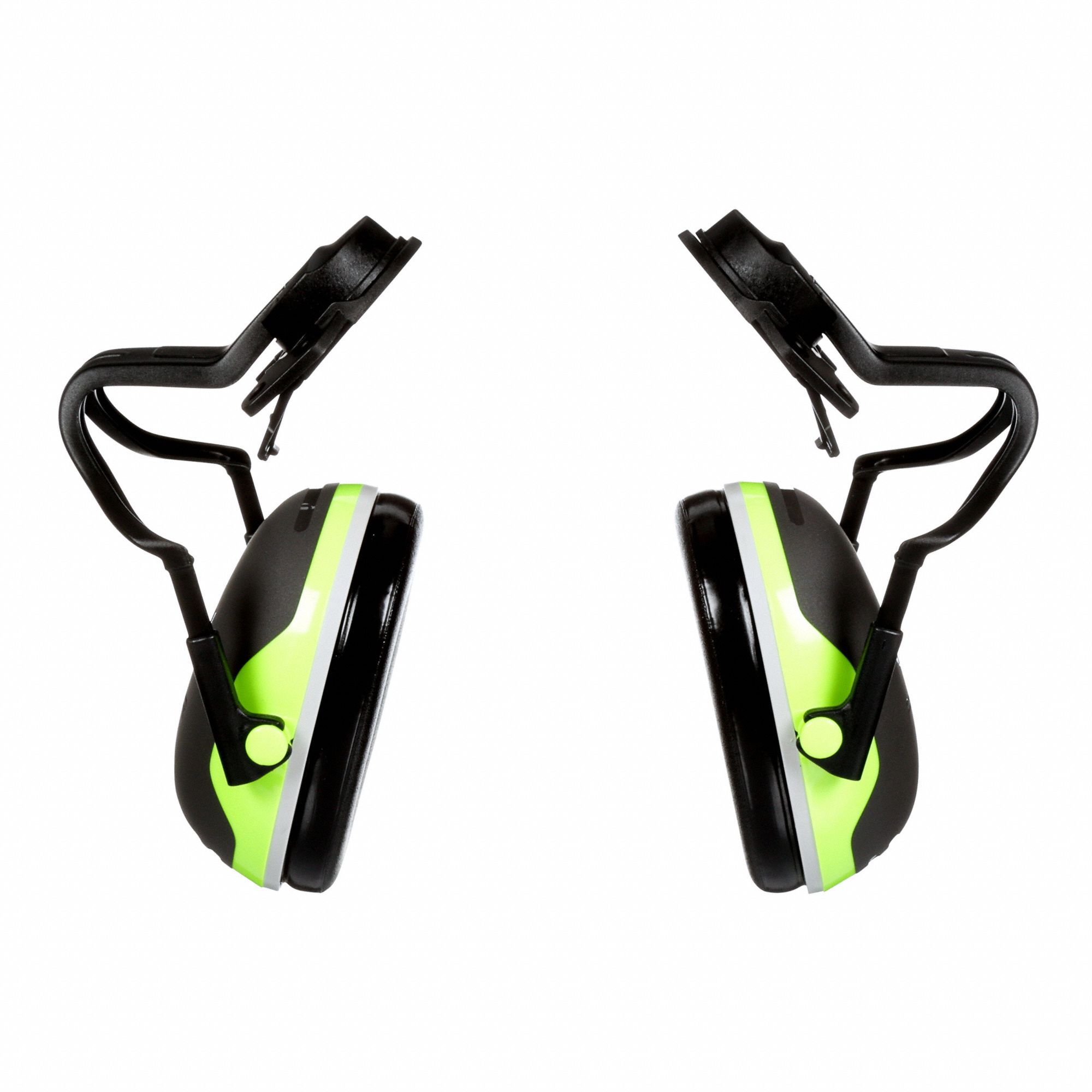 Earmuffs Black/Chartreuse Foldable