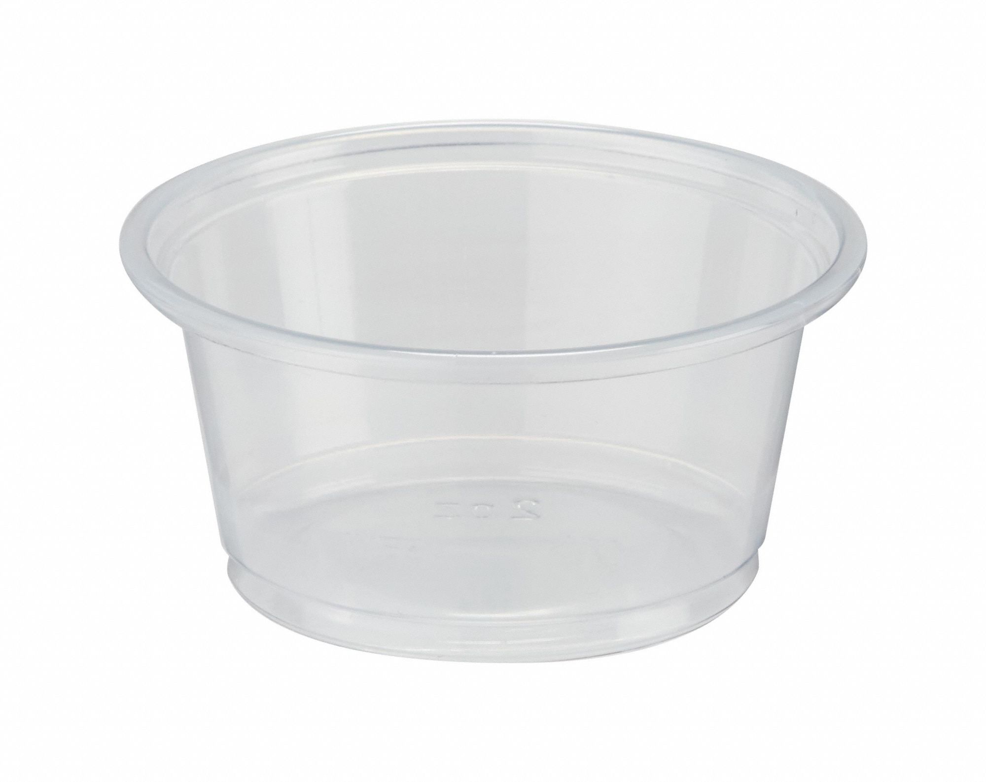 DIXIE, 2 oz Capacity, Clear, Disposable Portion Cup - 475M70|PP20CLEAR ...
