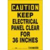 Electrical Panel Signs - Grainger Industrial Supply