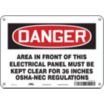 Electrical Panel Signs - Grainger Industrial Supply