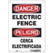 Danger/Peligro: Electric Fence/Cerca Electrificada Signs
