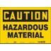 Caution: Hazardous Material Signs