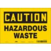 Caution: Hazardous Waste Signs