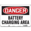 Danger: Battery Charging Area Signs