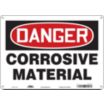 Danger: Corrosive Material Signs