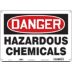 Danger: Hazardous Chemicals Signs