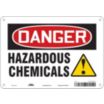 Danger: Hazardous Chemicals Signs