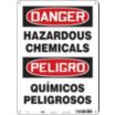 Danger/Peligro: Hazardous Chemicals/Quimicos Peligrosos Signs