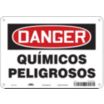 Danger: Quimicos Peligrosos Signs