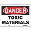Danger: Toxic Materials Signs