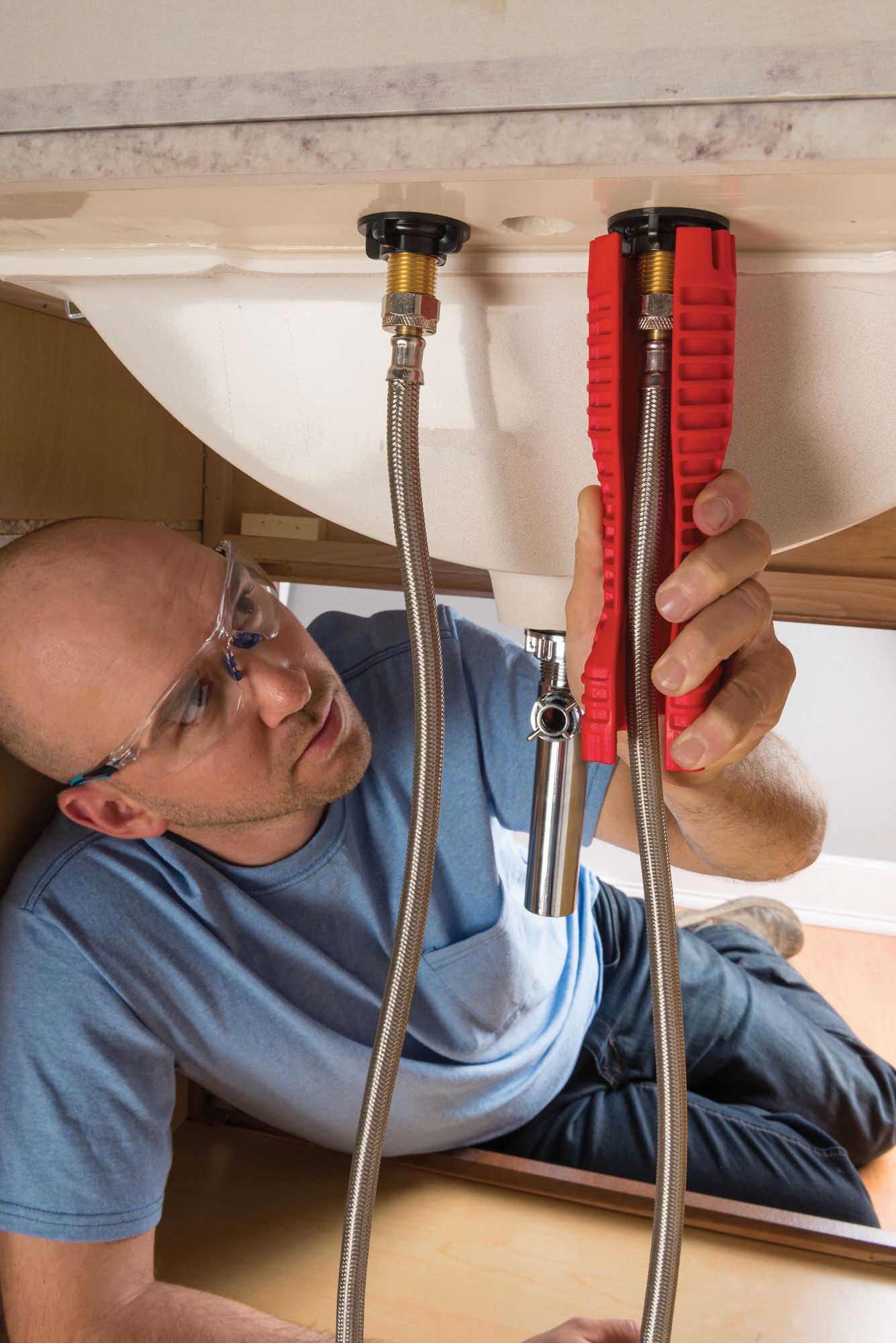 RIDGID Faucet and Sink Tool with Glass Filled Nylon and Aluminum