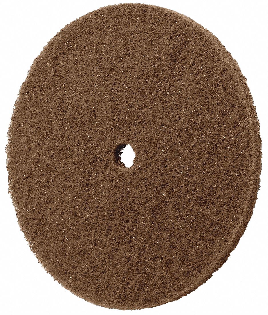 Cut and Polish Disc, 3in Dia, 1/4in Arbor