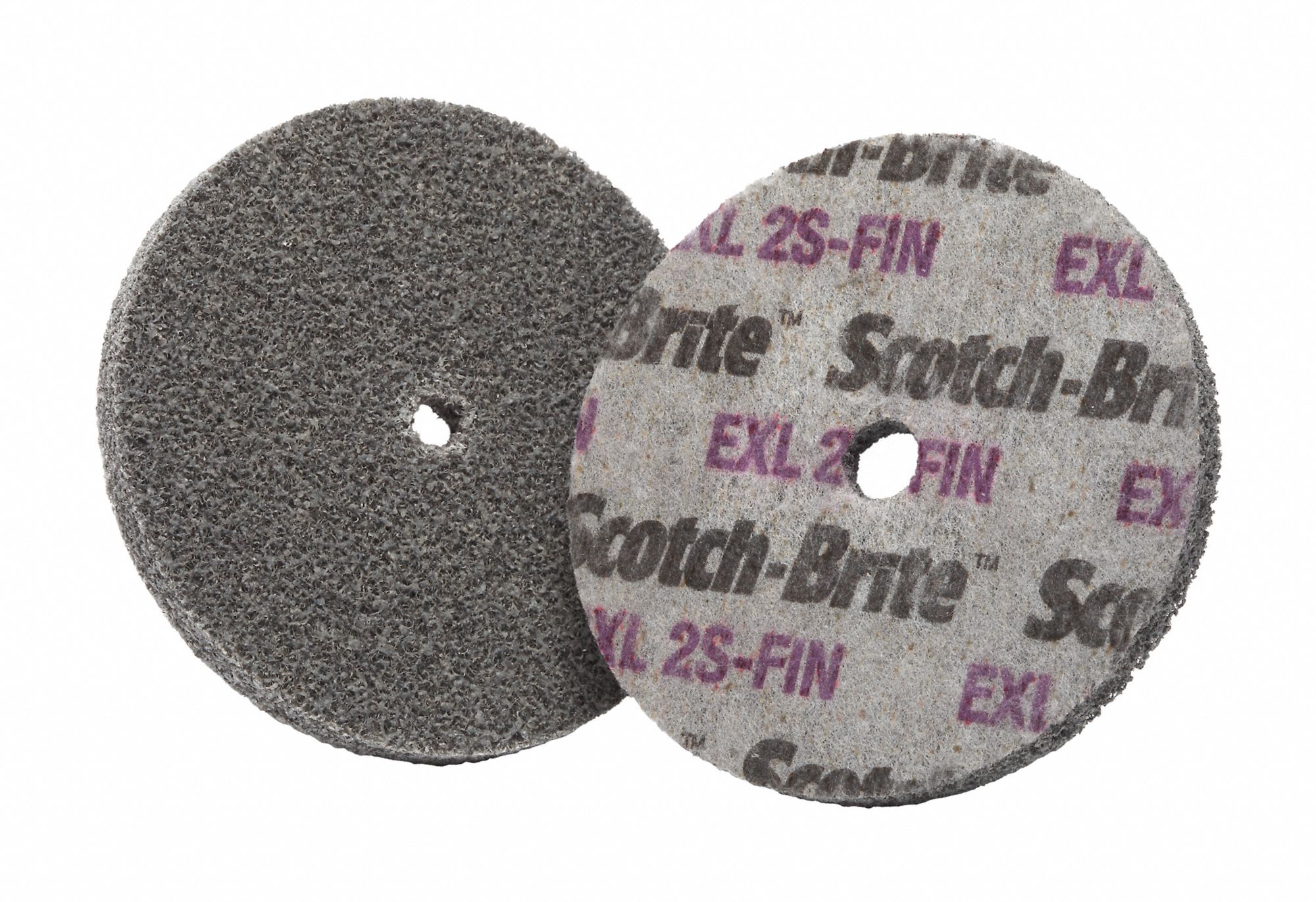 Unitized Wheel: 2 in Dia x 1/4 in W, 1/8 in Arbor Hole, Silicon Carbide, Fine, Soft (2)