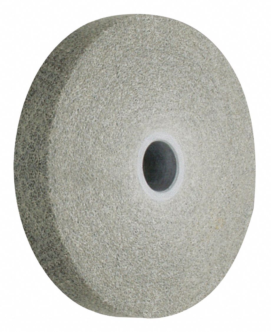 Unitized Wheel: 4 in Dia x 1/4 in W, 1/4 in Arbor Hole, Aluminum Oxide, Medium, XL-UW