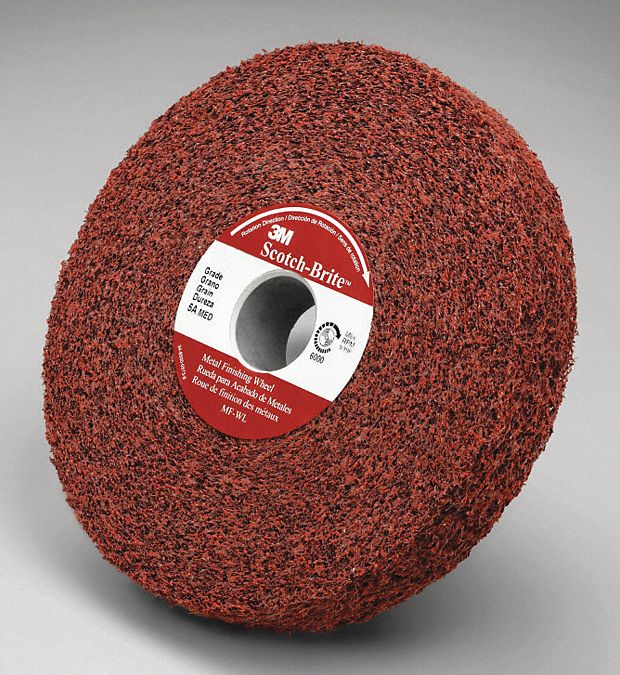 Convolute Wheel, Blending, MF-WL, 6" dia.