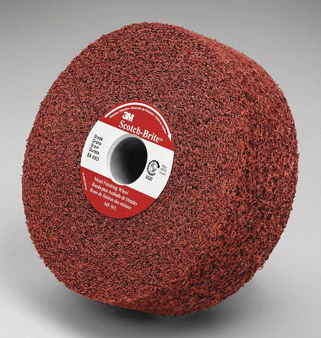 Convolute Wheel, Blending, MF-WL, 6" dia.