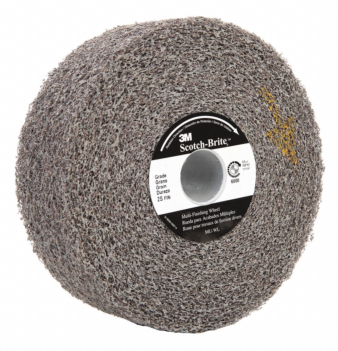 Convolute Wheel, Blending, MU-WL, 6" dia.