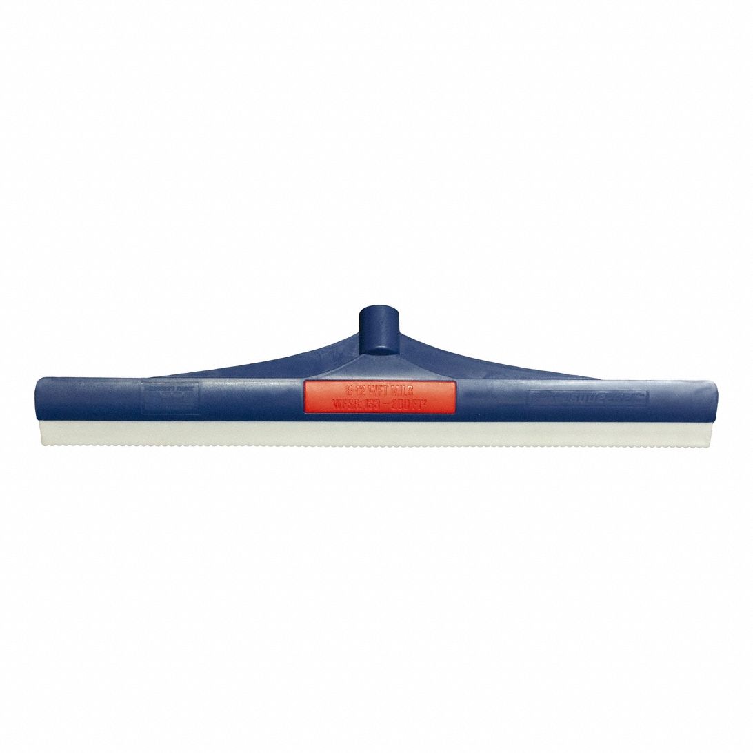 SQUEEGEE BLADE,18 IN L,GREY,POLYMER