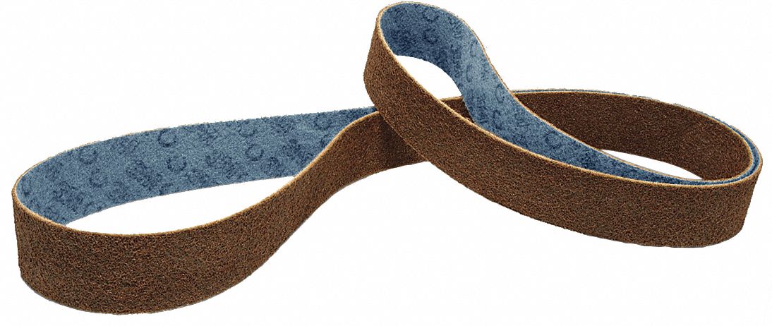 Sanding Belt, 2" Wx72" L, Aluminum Oxide