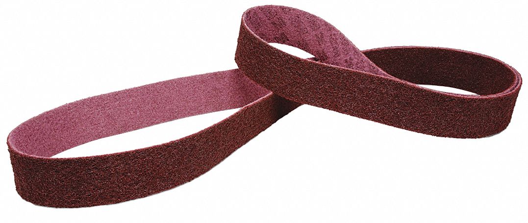 Sanding Belt, 1" Wx132" L, Aluminum Oxide
