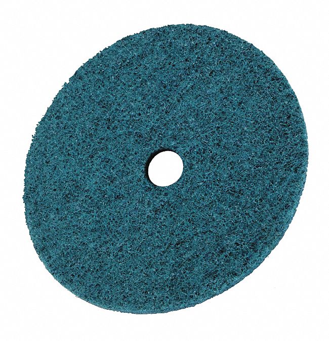 Hook-and-Loop Surface Conditioning Disc: 7 in x 7/8 in, Aluminum Oxide, Very Fine