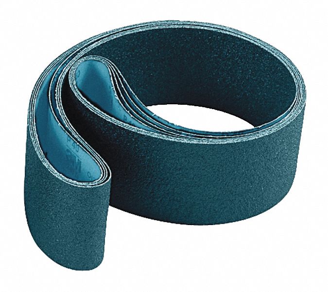 Sanding Belt, 3" Wx132" L, Aluminum Oxide