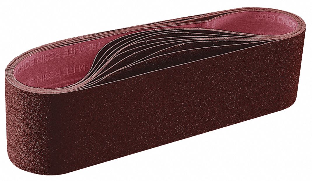 SCOTCH-BRITE Sanding Belt, 75 in Length, 36 in Width, Aluminum Oxide ...