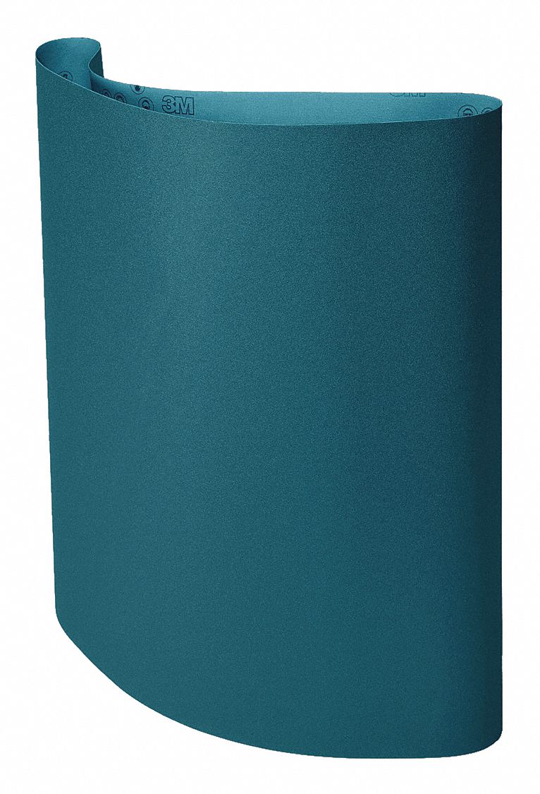 Sanding Belt, 52" Wx75" L, Aluminum Oxide