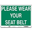 Please Wear Your Seat Belt Signs image