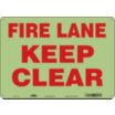 Fire Lane Keep Clear Signs