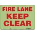 Fire Lane Keep Clear Signs