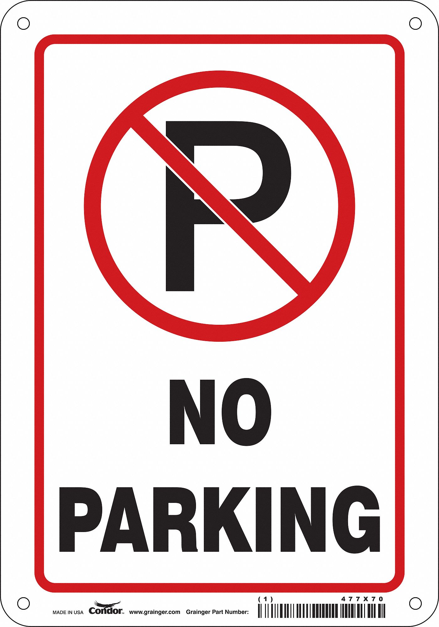 No Parking Sign,10