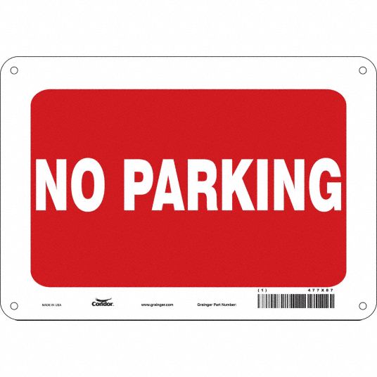 7 in x 10 in Nominal Sign Size, Aluminum, Traffic Sign - 477X87|477X87 ...