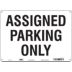 Assigned Parking Only Signs