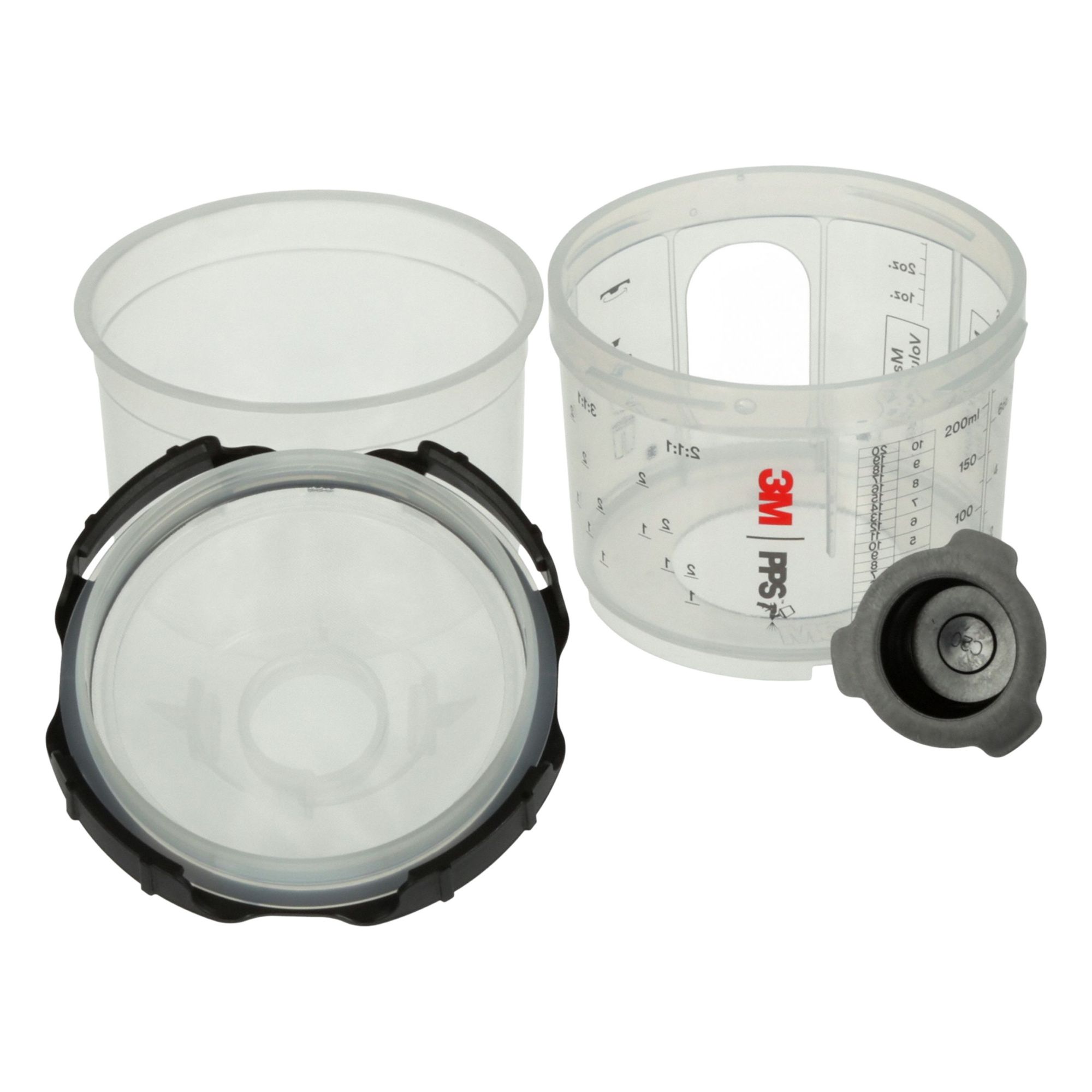 Spray Gun Cup Liner Kit: Spray Gun Cup Liner Kit, PPS, Plastic, Spray Cup Systems