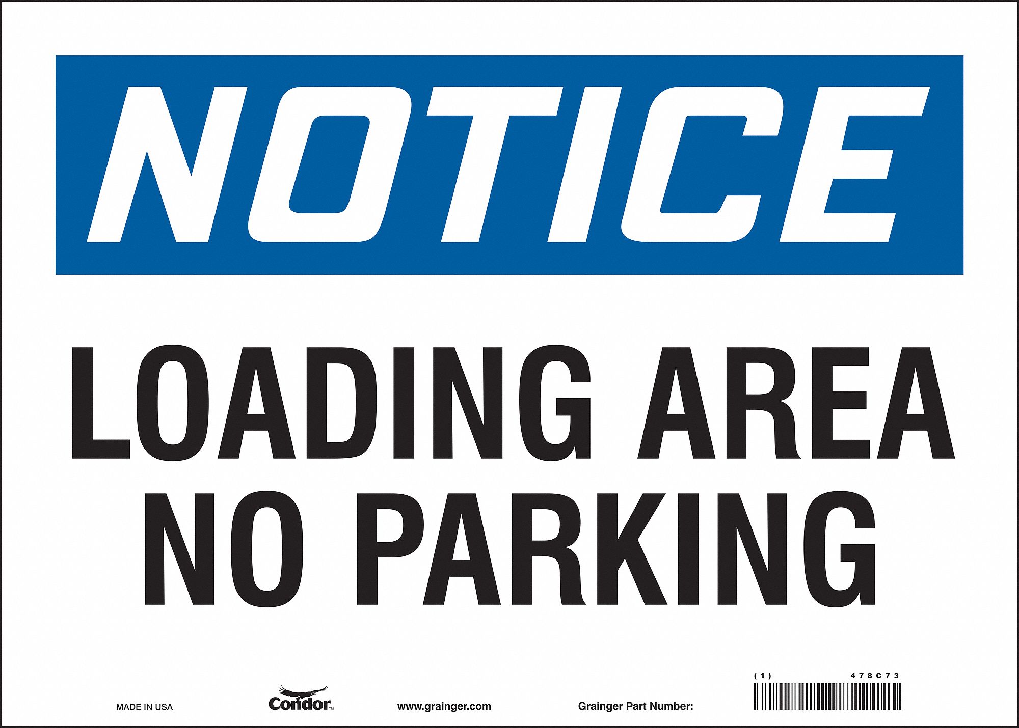 Safety Sign: Vinyl, Adhesive Sign Mounting, 10 in x 14 in Nominal Sign Size, Not Retroreflective