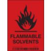 Flammable Solvents Signs