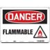 Danger: Flammable Signs