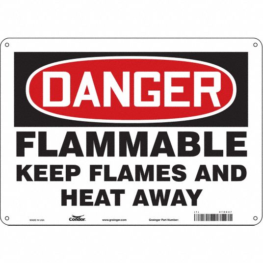 Aluminum, Mounting Holes Sign Mounting, Safety Sign - 478G47|478G47 ...