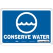 Conserve Water Signs