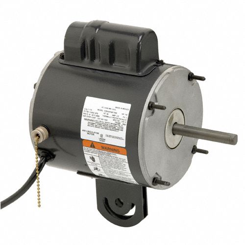 Farm Duty Motor: Single Phase, Rigid Base, Capacitor-Start, 1/2 hp, 825 RPM, 115/230V AC