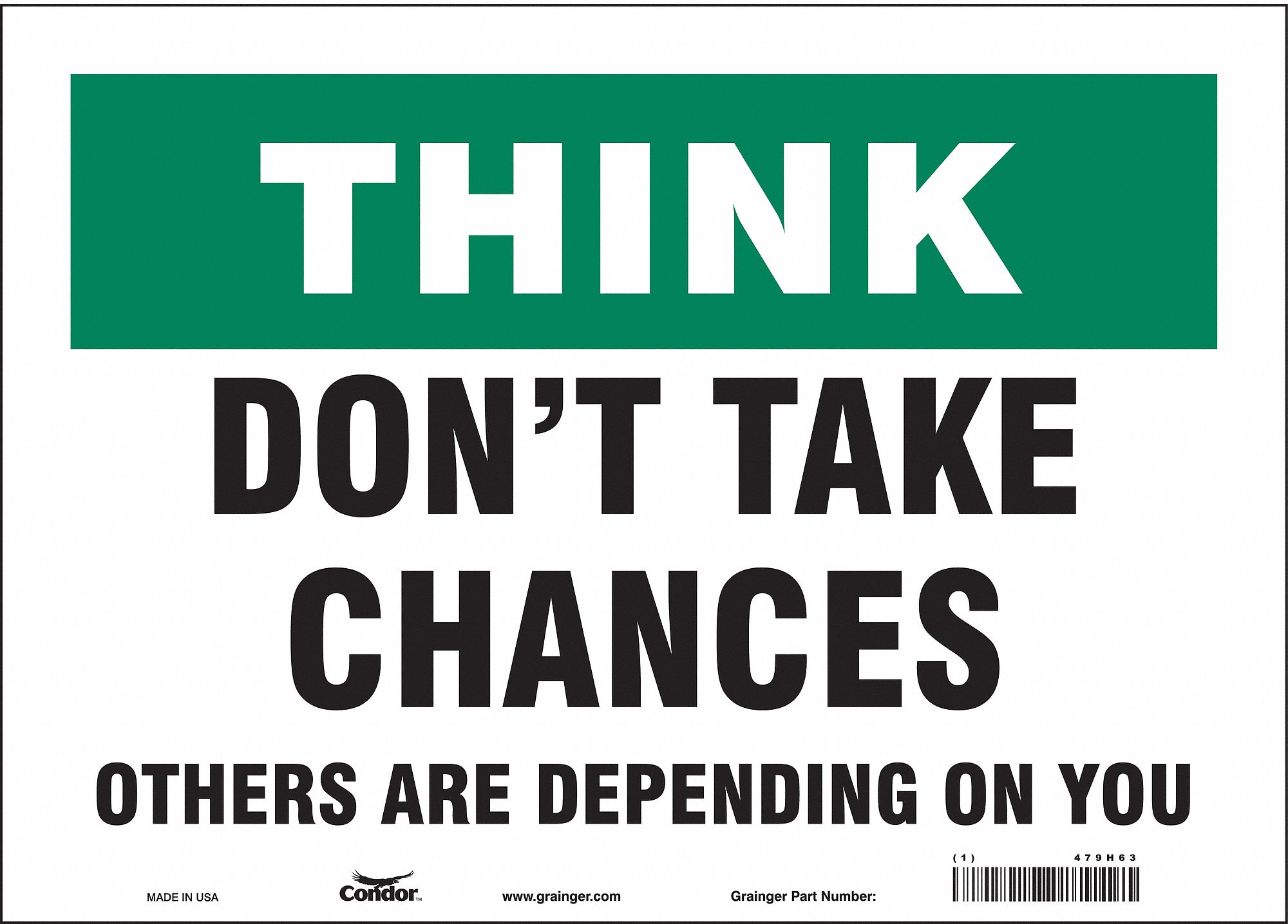 Safety Sign: Vinyl, Adhesive Sign Mounting, 10 in x 14 in Nominal Sign Size, Not Retroreflective